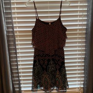 xhilaration brand dress in size medium - multicolored